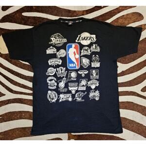 Vintage NBA All Teams Men’s XXXL Allstars Double Sided T-Shirt
